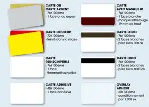 CARTE PVC TUNISIE - fournisseur de cartes PVC -PROCOD TUNISIE